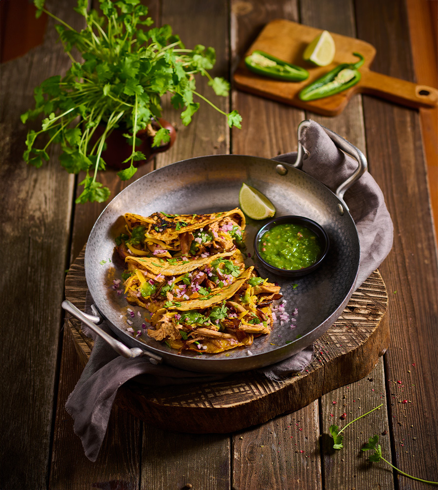 5. Taco de birria cu copie Maitake